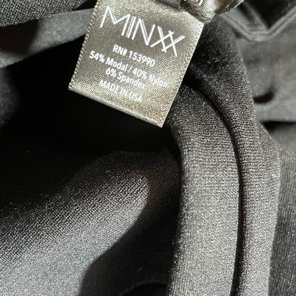 Minx Pants Womens Size Small Black High Waisted Pull On Pockets Ankle Casual NEW - Picture 7 of 11